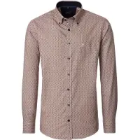 Casa Moda casual overhemd oranje katoen