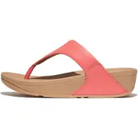 FitFlop Lulu Lederen Teenslipper BLAUW 39