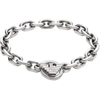 Emporio Armani Heren Armband - Zilverkleurig