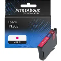 PrintAbout Inktcartridge T1303 Magenta Hoge capaciteit geschikt voor Epson