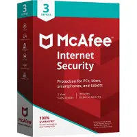 Office-keys.nl McAfee Internet Security - 3 gebruikers 1 jaar