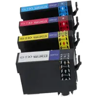 PrintAbout Huismerk Epson 34XL (C13T34764010) Inktcartridge 4-kleuren Multipack Hoge capaciteit