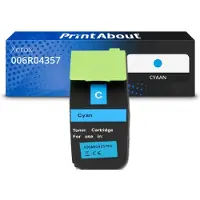 PrintAbout Toner 006R04357 Cyaan geschikt voor Xerox
