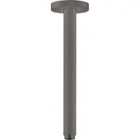 Hansgrohe plafondbevestiging s 300 mm, brushed black chrome