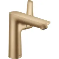 Hansgrohe Talis E ééngreeps wastafelmengkraan 150 met PopUp trekwaste, Brushed Bronze