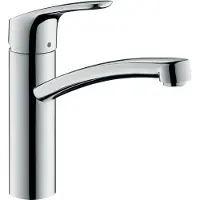 Hansgrohe focus m41 eengreeps keukenmengkraan 160 ecosmart, chroom