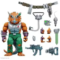 Super7 ULTIMATES! Teenage Mutant Ninja Turtles Triceraton - 8" TMNT Actiefiguur met Accessoires