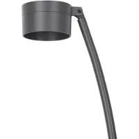 Lombardo Hasta R Tuinpaal / Vloerlamp 4000K | Dark Grey IP66 Lichtbron Inbegrepen