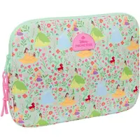 Safta Laptophoes Disney Princess Bloom Groen Roze 15,6'' 39,5 x 27,5 x 3,5 cm