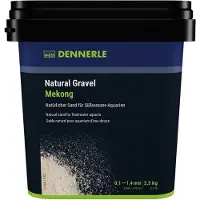 Dennerle Natural Gramavel Mekong | natuurlijk aquariumgrind 0,1-0,6 mm 0,1-0,6MM - 2,5KG