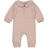 LEVV Newborn lichtroze Boxpak Meisjes Katoen Peter Pan-kraag Effen - maat 80