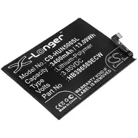 123accu Huawei HB396589ECW accu (3400 mAh, huismerk)