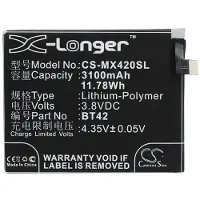 123accu MeiZu BT42 accu (3100 mAh, huismerk)