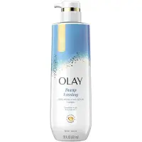 Olay , Bump Erasing Exfoliating Body Wash met AHA Serum Complex, , Exfoliërende AHA-huidreiniger, Voor een Gladde Huid, 591ml