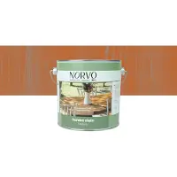 Wovar Norvo| Blokhut & Tuinhuis beits | Teak (transparant) 2,5L Zijdeglans