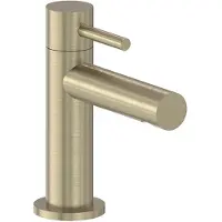 May Fonteinkraan Stilo Staand Model S Geborsteld Mat Goud PVD
