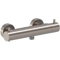 May Douchethermostaat Opbouw Geborsteld Nickel PVD