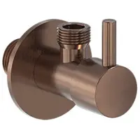 May Hoekstopkraan g1/2"xg3/8" geborsteld mat koper pvd
