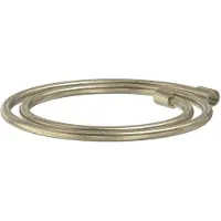 May Doucheslang Smooth 150 cm Geborsteld Mat Goud PVD