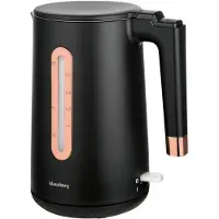 Klausberg KB-7889 Elektrische Waterkoker - 1,7L - Zwart/Rose Goud - 2200W - RVS & PP - Veilig & Stijlvol - Rose Gold