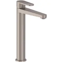 May Wastafelmengkraan forma opbouw model l geborsteld nickel pvd