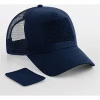 Beechfield Meshpet, verstelbaar aan de achterkant met afneembare patch. B641 - French Navy - One size