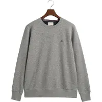 Gant Sweatshirt grijs gemêleerd