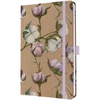 Sigel weekagenda Pure 2026 - formaat A5 - Cotton Fields - hardcover - SI-J6805