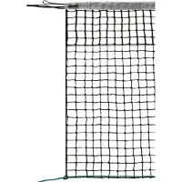 Sporti France Tennis Net Mesh 45 Doubled On 6 Rows 3 Mm Zwart
