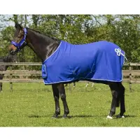 QHP Zweetdeken Ornament Blauw