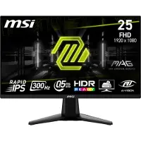 MSI MAG 255XF - Full HD Gaming Monitor - Rapid IPS - 300Hz - 24.5 Inch