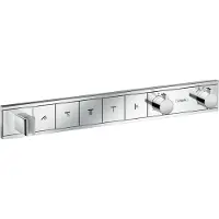 Hansgrohe rainselect thermostaat afbouwdeel voor 5 functies, chroom
