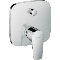 Hansgrohe talis e eengreeps badmengkraan afbouwdeel, chroom