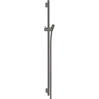Hansgrohe unica s puro glijstang 90 cm met doucheslang, brushed black chrome