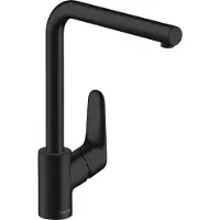 Hansgrohe focus m41 eengreeps keukenmengkraan 280, mat zwart