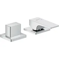 Hansgrohe Metropol 2-gats Badmengkraan inbouw Chroom