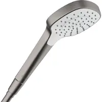 Hansgrohe croma e handdouche 110 1jet ecosmart, brushed black chrome