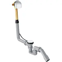 Hansgrohe Exafill complete set voor normale baden, chroom