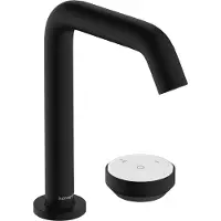 Hansgrohe tecturis s 2-gats wastafelkraan 150 coolstart met waste, mat zwart