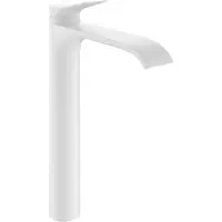 Hansgrohe vivenis eengreeps wastafelmengkraan 250 coolstart voor waskom zonder afvoer, mat wit