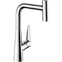 Hansgrohe talis select m51 eengreeps keukenmengkraan 300 met uittrekbare uitloop, chroom