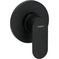 Hansgrohe Rebris S ééngreeps douchemengkraan inbouw, mat zwart