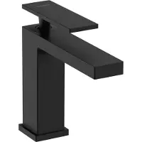Hansgrohe Tecturis E - Wastafelkraan - Ééngreeps bediening - Met trekwaste - 110mm maat - Mat Zwart