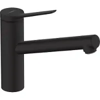 Hansgrohe Zesis M33 ééngreeps keukenmengkraan 150 LowPressure 1jet, mat zwart