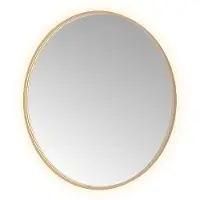 Hotbath &More Round spiegel 100cm geborsteld koper PVD