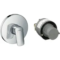 Hansgrohe Logis inbouw douchemengkraan inclusief inbouwdeel chroom