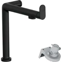 Hansgrohe aqittura m91 filter systeem 240, 1jet, mat zwart