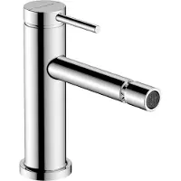 Hansgrohe tecturis s eengreeps bidetkraan met popup trekwaste, chroom