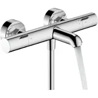 Hansgrohe ecostat fine opbouw badthermostaat, chroom