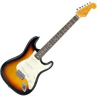 SX Elektrische gitaar - SST62-3TS - Retro Series 62 - ST-model - 3x Single Coil - Vintage Tremolo - 3-Tone Sunburst - Inclusief gigbag